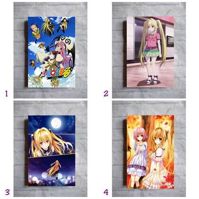 Jual Poster anime To Love Ru Toraburu hiasan dinding kayu aesthetic ...