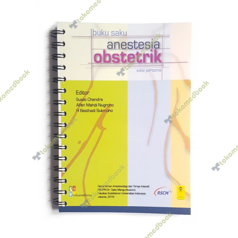 Jual Buku Saku Kedokteran Kandungan Obgyn Anestesia Obstetrik 