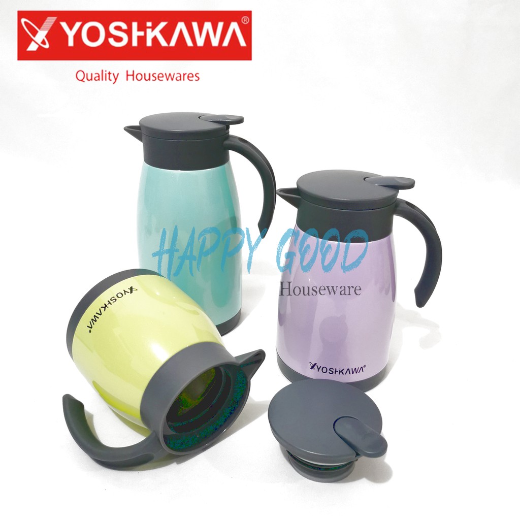 Jual YOSHIKAWA THERMOS KETTLE HOT&COOL STAINLESS STEEL 0.50 1 LITER