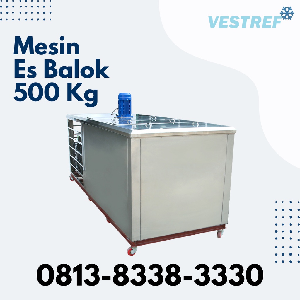 Jual Mesin Es Balok || MEB005 - 500kg/24 Jam | Shopee Indonesia