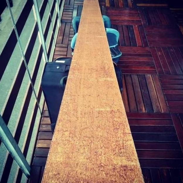 Jual Papan Pagar GRC Motif Kayu Wood Plank Lis Plank 20x100 cm (KODE