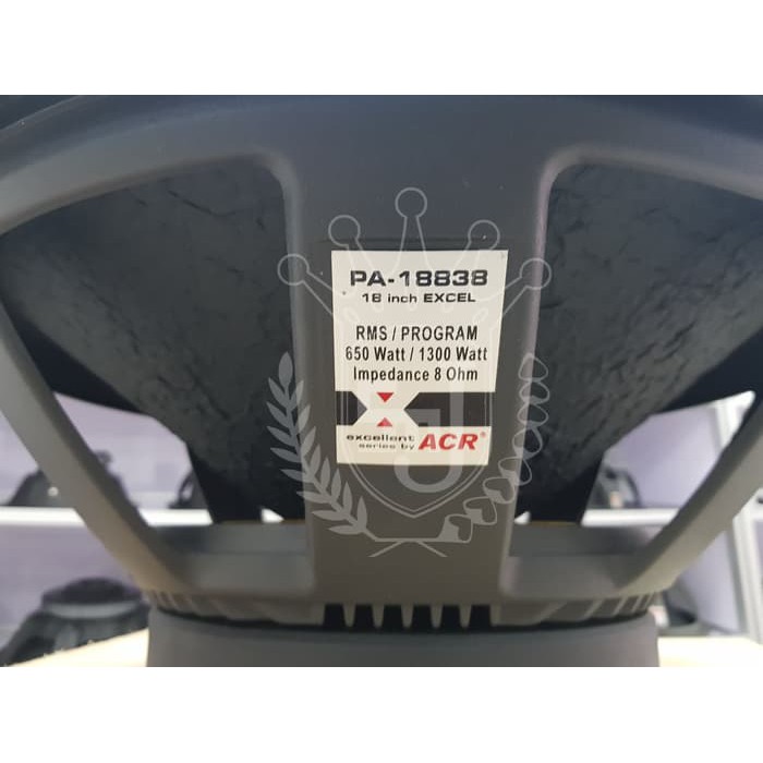 Pa 18838 Acr 18 Inch Subwoofer Jual Speaker Acr Excellent 18 Inch