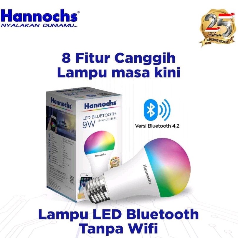 Jual Lampu Smart LED 9W RGB BlueTooth/ Wifi Garansi Resmi | Shopee ...