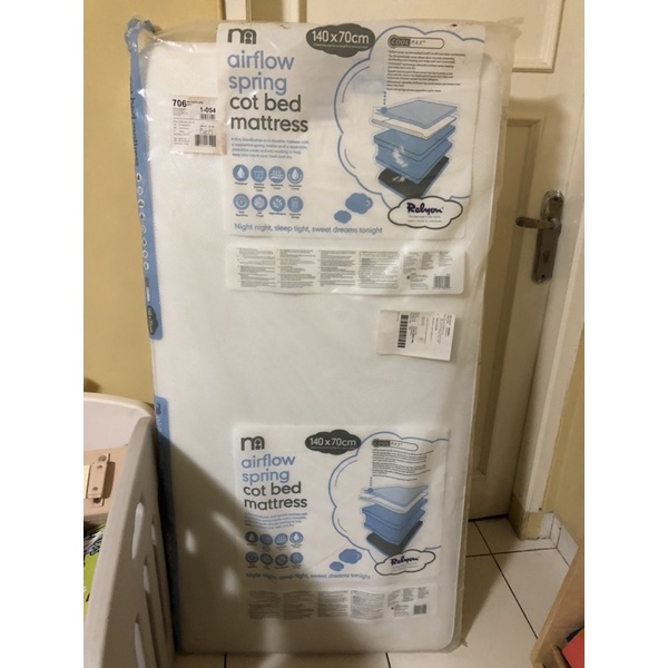 Mothercare airflow discount spring cot mattress