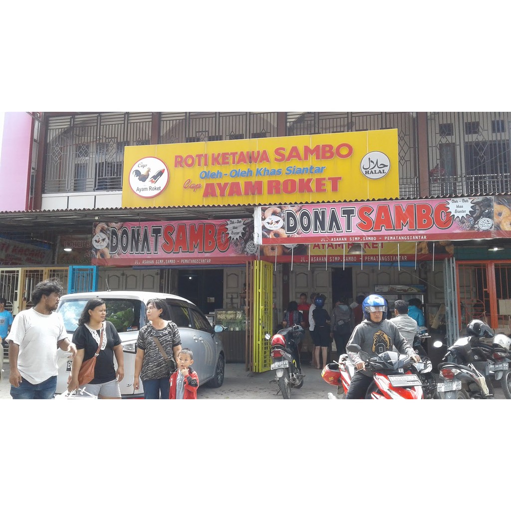 Jual Roti Ketawa Sambo Cap Ayam Roket Khas Kota Pematang Siantar ...