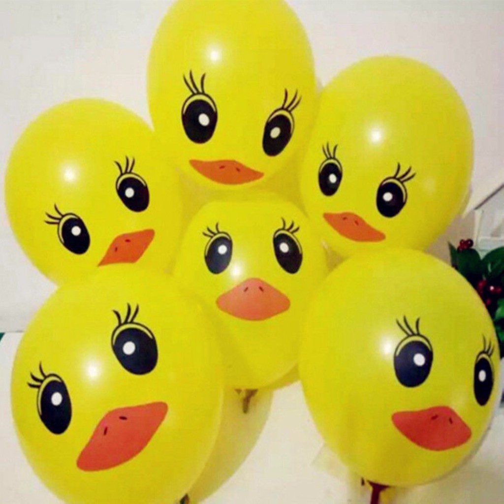 Jual Balon Latex 12 Inch Bebek 10pcs Shopee Indonesia