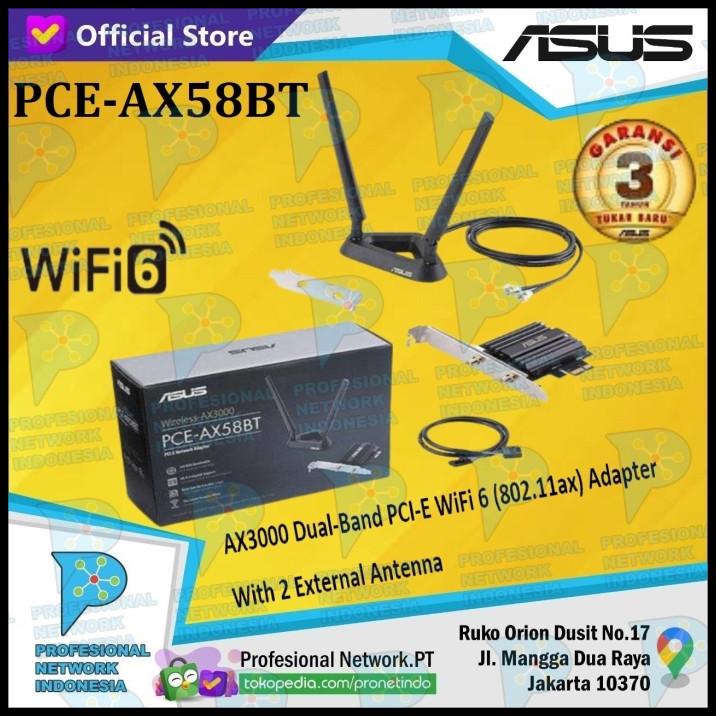 Jual Asus Pce Ax Bt Ax Bt Ax Dual Band Pci E Wifi Ax