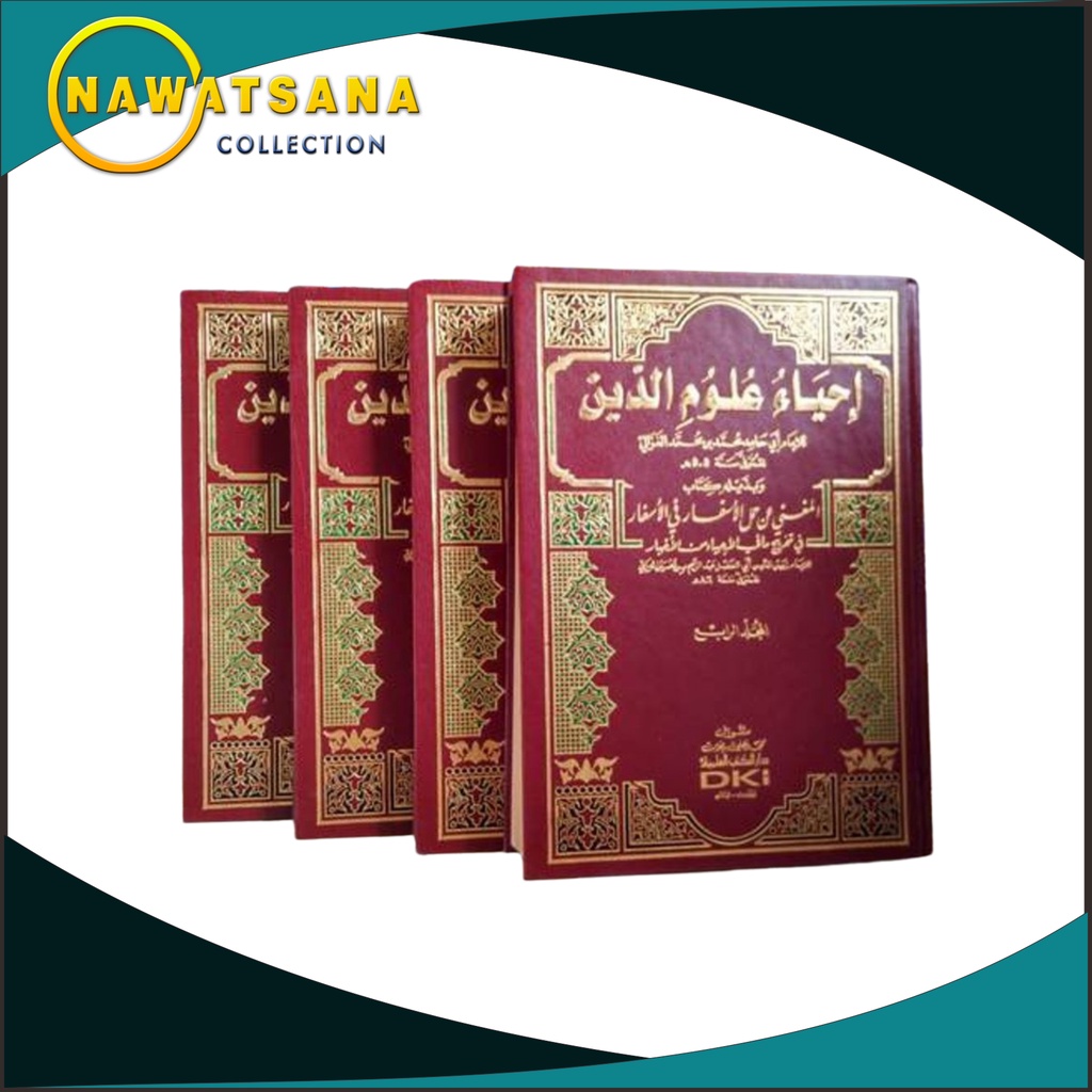 Jual Kitab Ihya Ulumuddin - Kitab Ihya Ulumuddin 4 JILID - Kitab Kuning ...