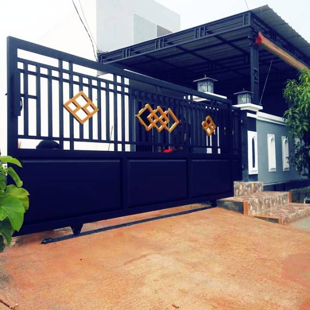 Jual pagar minimalis besi galvanis | Shopee Indonesia