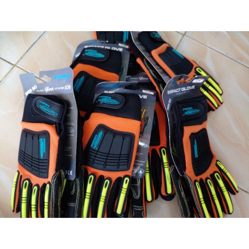 Jual impact glove summitech professional righer uvex100%original ...