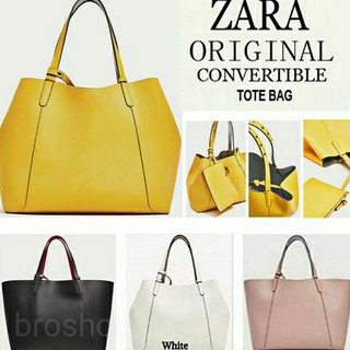 Tas Zara Wanita Totebag Tote Bag Zara Basic Import Ori Premium Original  Jinjing Fashion Wanita Murah