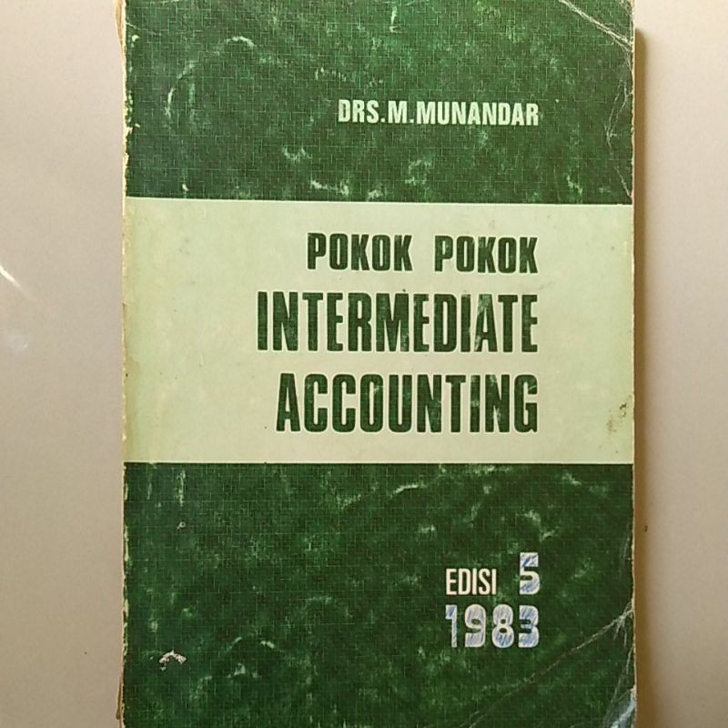 Jual Buku Pokok Pokok Intermediate Accounting | Shopee Indonesia