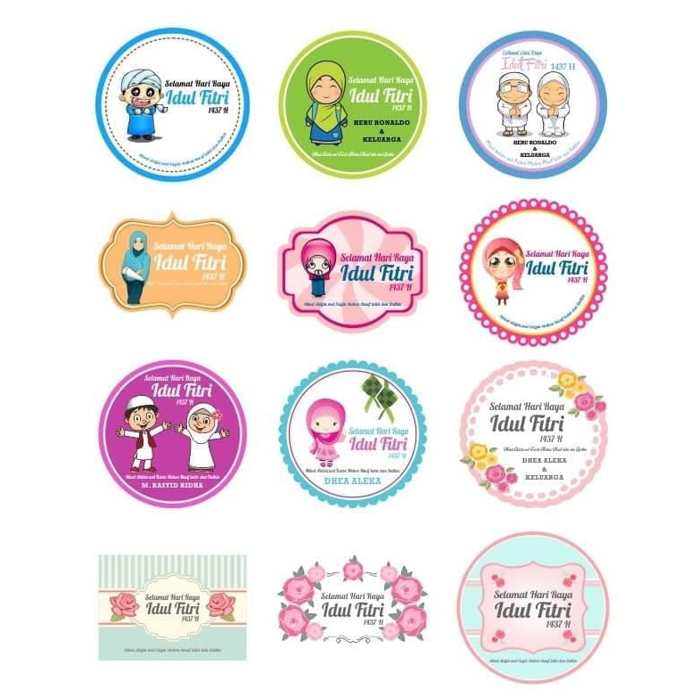 Jual Sticker Amplop Foto Angpao Lebaran | Shopee Indonesia