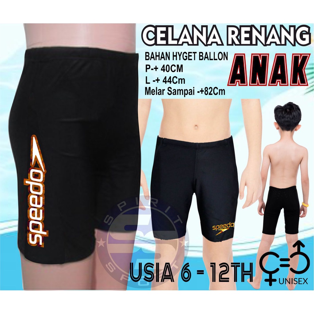 Celana Renang Anak Harga Ekonomis Short Renang Anak Terlaris Pakaian Renang  Anak Printg DTF S P E E D O