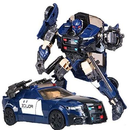 Jual BMB (Black Mamba Transformer Decepticon Police Barricade Robot ...