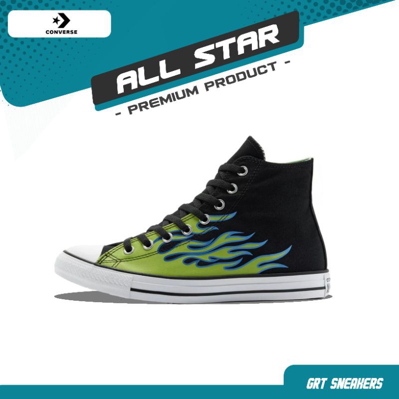 Glow in the on sale dark converse high tops