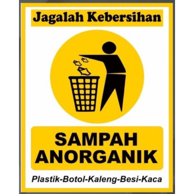 Jual STIKER SAMPAH ORGANIK | Shopee Indonesia