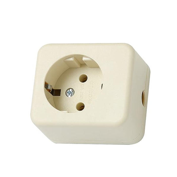 Jual StopKontak Stop Kontak Uticon 1 Satu Lubang Socket OB Outbow ...