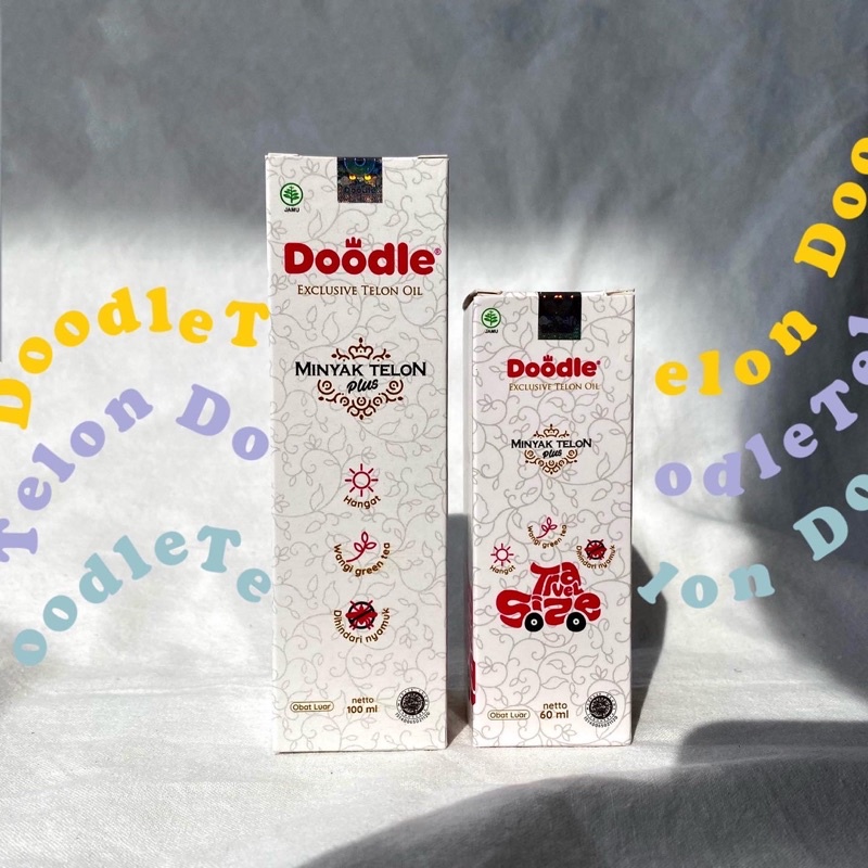 Jual Doodle - Minyak Telon Wangi Green Tea 100 ml | Shopee Indonesia