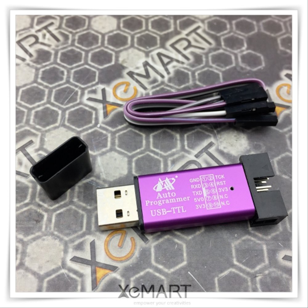Jual STC ISP Automatic Downloader MCU Programmer USB to TTL | Shopee ...