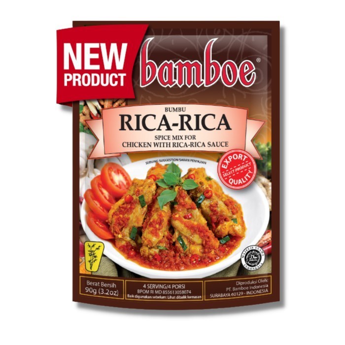 Jual BAMBOE BUMBU RICA-RICA 90 GRAM | Shopee Indonesia