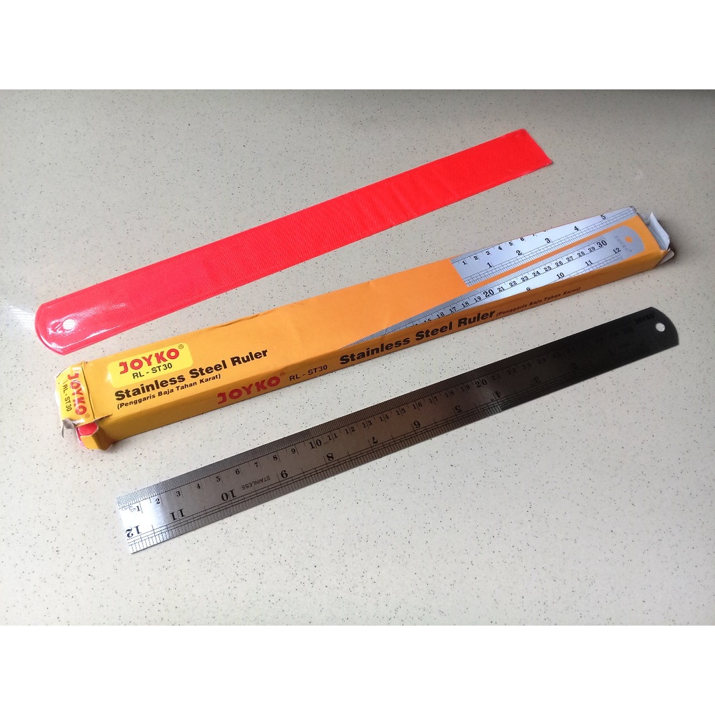 jual-penggaris-besi-30-cm-stainless-steel-ruler-joyko-shopee-indonesia