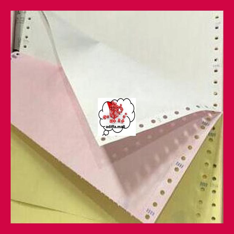 Jual 474S0T5D Kertas Continuous Form Ncr 3 Rangkap Ukuran Kwarto/A4 Ncr ...