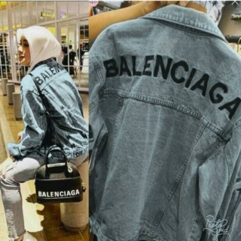 Jaket 2025 jeans balenciaga