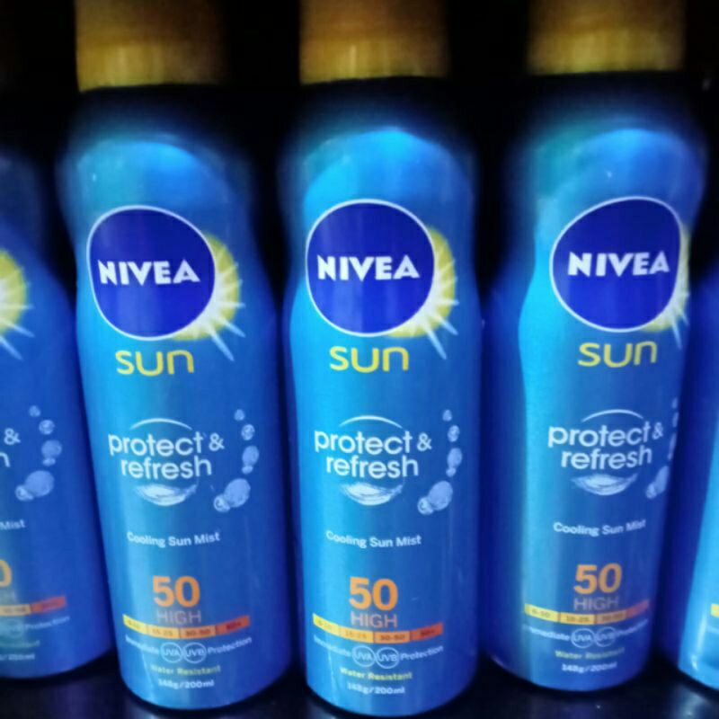 Jual Nivea Sun Spray Protect And Refresh Spf 50 200 Ml Exp 2024 Shopee Indonesia 5725