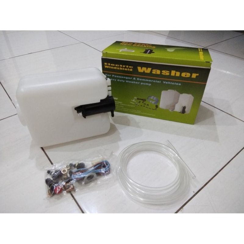 Jual Tabung Air Wiper Set Universal Windshield Washer Universal 24volt