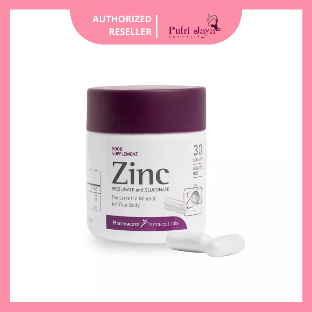 Jual ERHA ZINC 30 (ZINC PICOLINATE and GLUCONATE) Shopee Indonesia