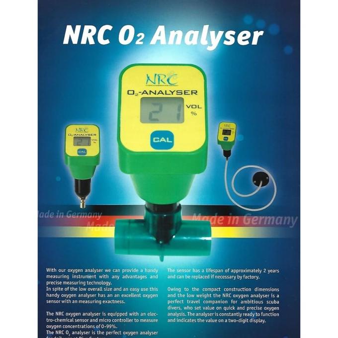 Jual NRC Nitrox Oxygen Analyzer O2 Unit - Not Analox, Not Maxtec ...