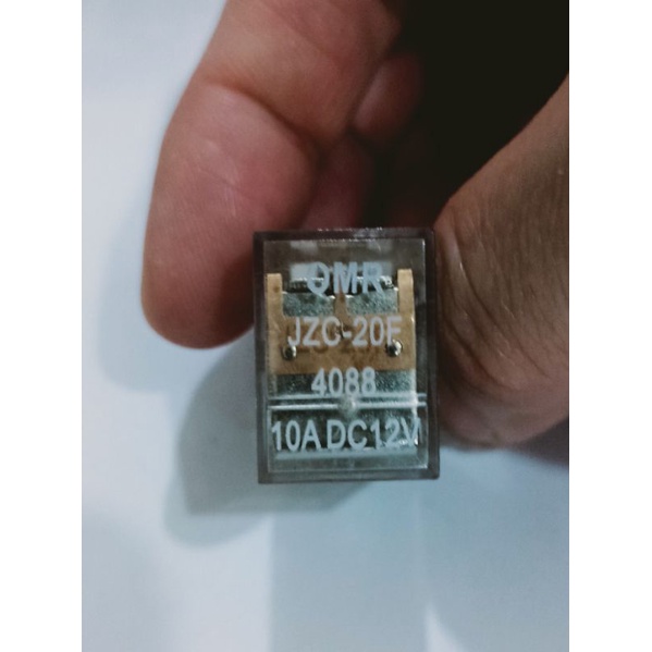 Jual RELAY OMR 4088 JZC-20F 10A,12VDC, 5KAKI ( KUALITAS BAGUS) | Shopee ...