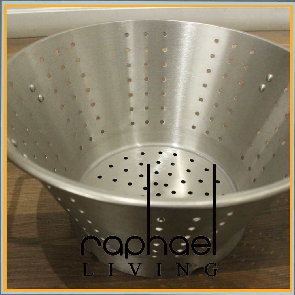 Jual THICKENED HEAVY DUTY COLANDER TWO HANDLE / BIG STRAINER TWO HANDLE ...