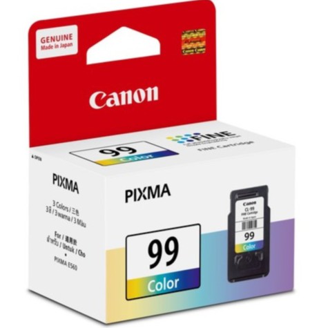 Tinta Original Canon 99 Color CL-99 - Tinta Canon E560 E560R - Tinta Cartridge Katrid (2)