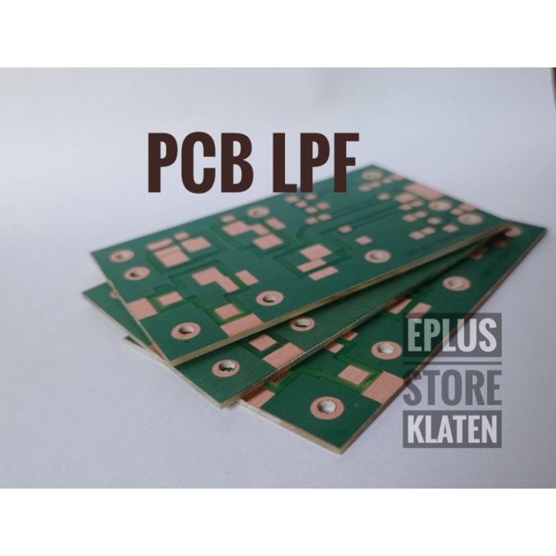 Jual PCB LPF Low Pass Filter amplifier broadcast FM VHF desain eplus ...