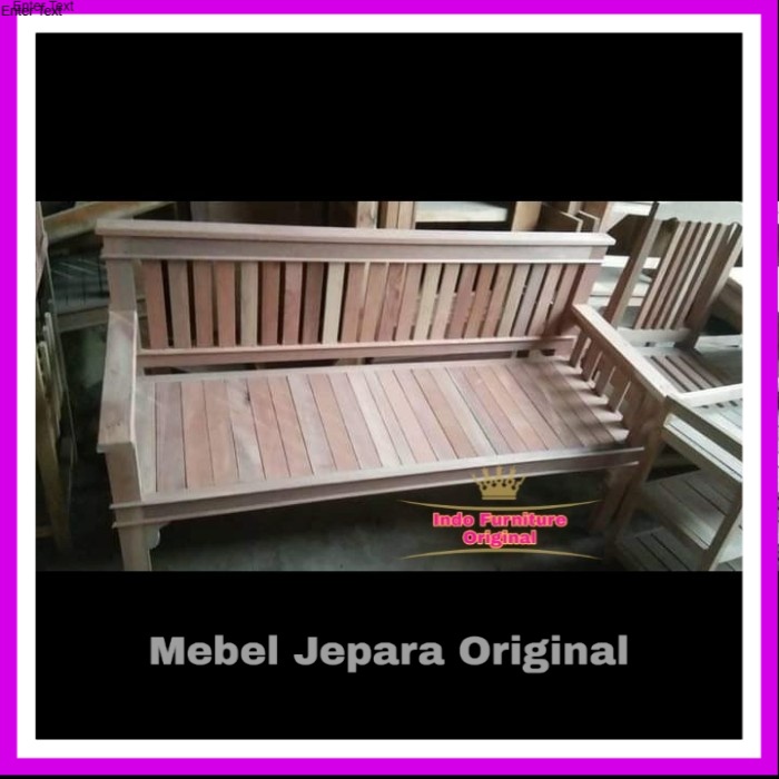 Jual Kursi Panjang Kursi Teras Bale Bale Daybed Lincak Kayu