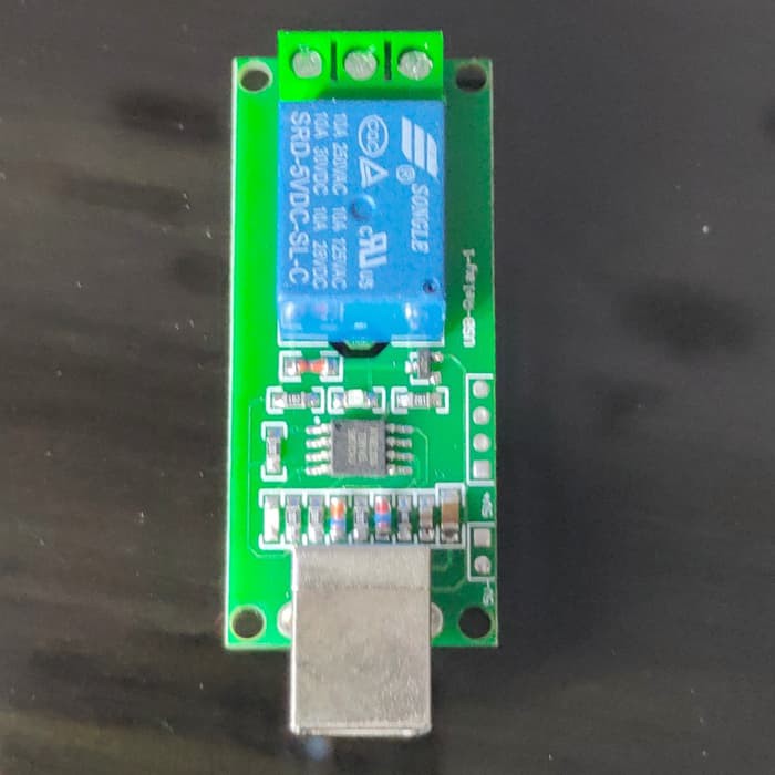 Jual USB Relay Module 1CH control via USB Software Support Windows ...