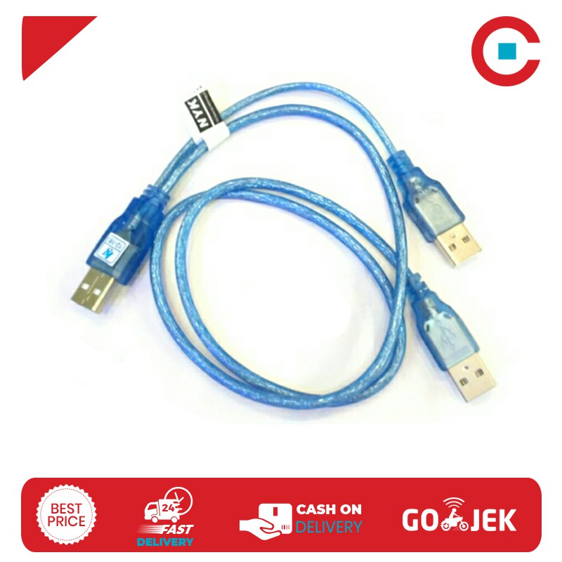 Jual Nyk Kabel Usb Cabang Hardisk Eksternal Besar Besar Cm Original Biru Shopee