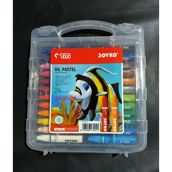 Jual Crayon 24 warna TitiJoyko Shopee Indonesia