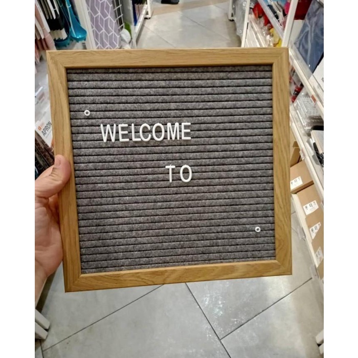 Jual Ataru Baby Letter Board / Papan Huruf Nama Bayi Baru Lahir Ace