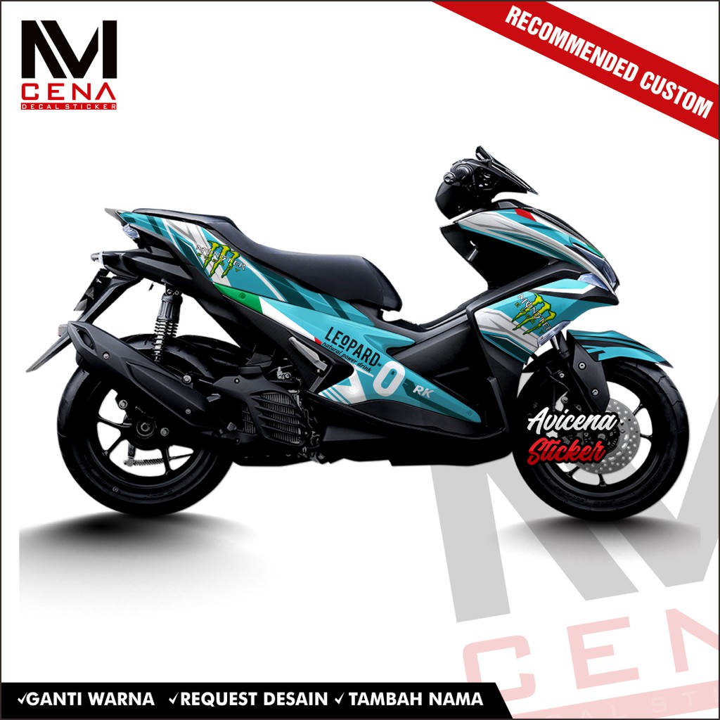 Jual Sticker Decal Aerox 155 Decal Sticker Aerox 155 Striping Aerox ...