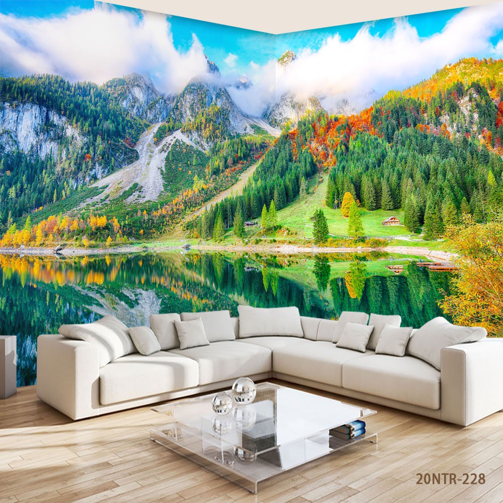 Jual Wallpaper Dinding 3D Custom Murah Berkualitas Gambar Pemandangan ...