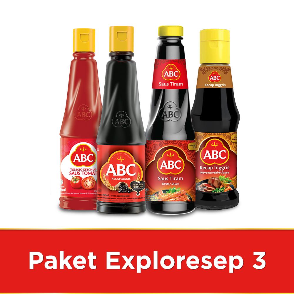 Jual Abc Kecap Manis Saus Tomat Saus Tiram Kecap Inggris Paket