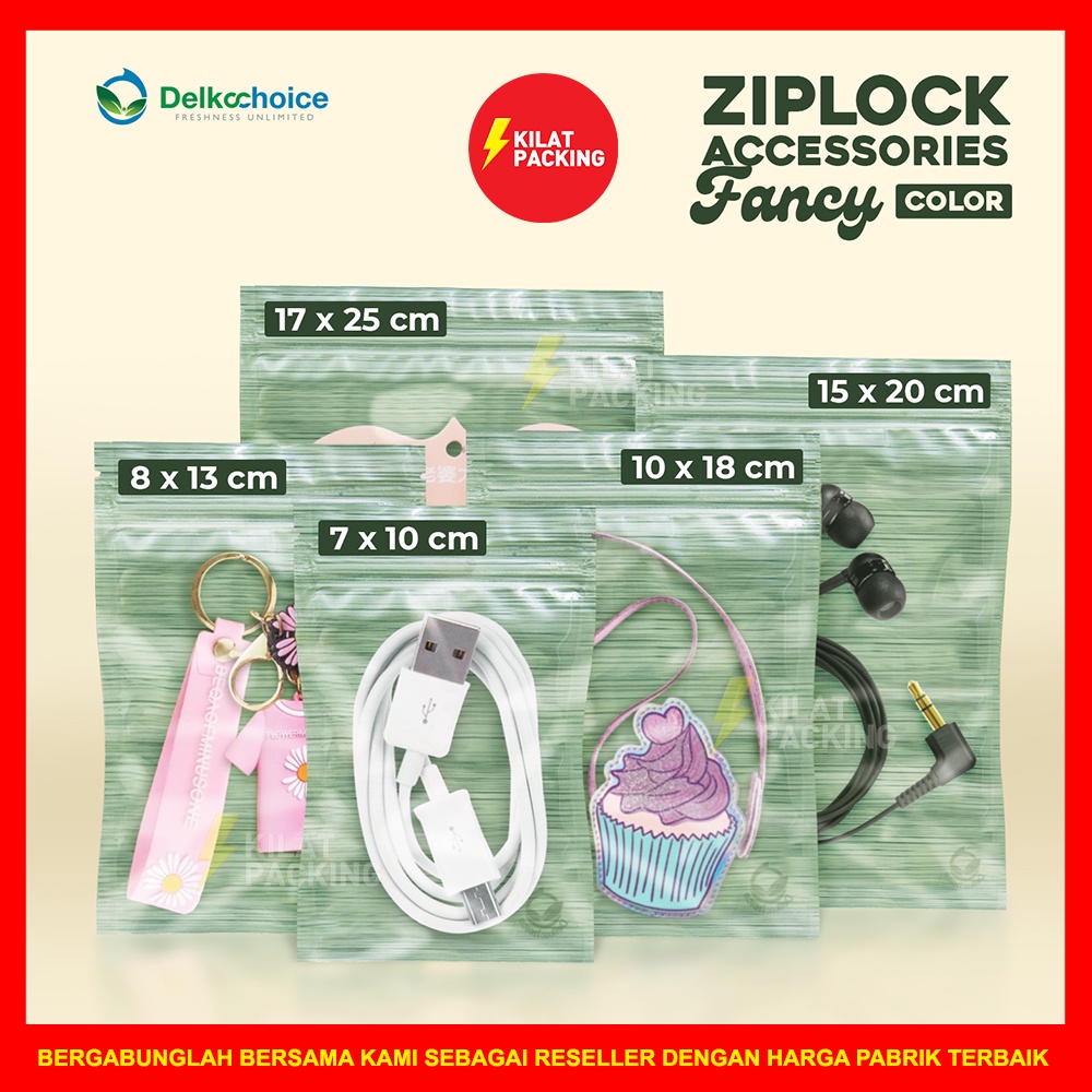 Jual Plastik Klip Aksesoris Aneka Macam Varian Kantong Packing Aksesoris Ziplock Premium Murah 6874