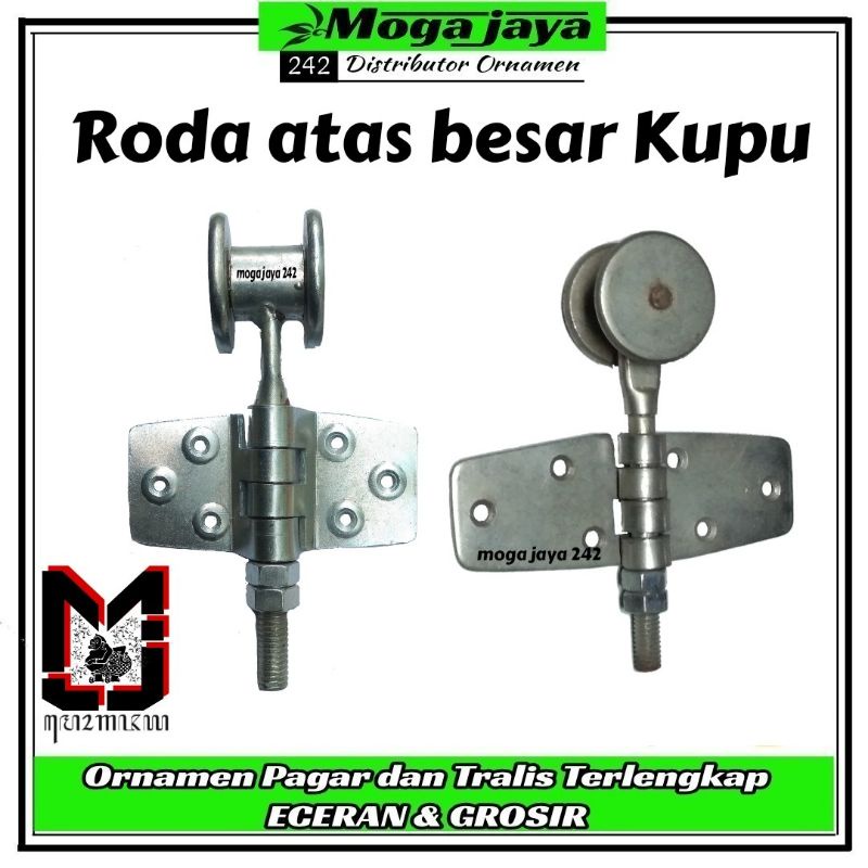 Jual Engsel Kupu Roda Atas Pintu Garasi Handerson Pintu Sliding Dan Lipat Ukuran Besar Shopee