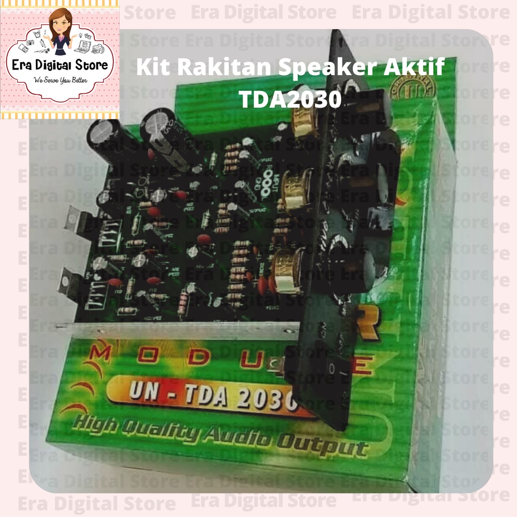 Jual Kit Active Speaker UN-TDA 2030 Kit Rakitan Speaker Aktif TDA 2030