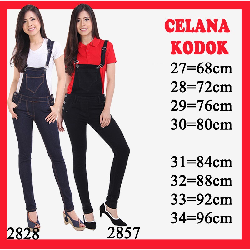 Jual JUMPSUIT OVERALL JEANS WANITA PANJANG NAVY HITAM TERBARU MURAH BIG