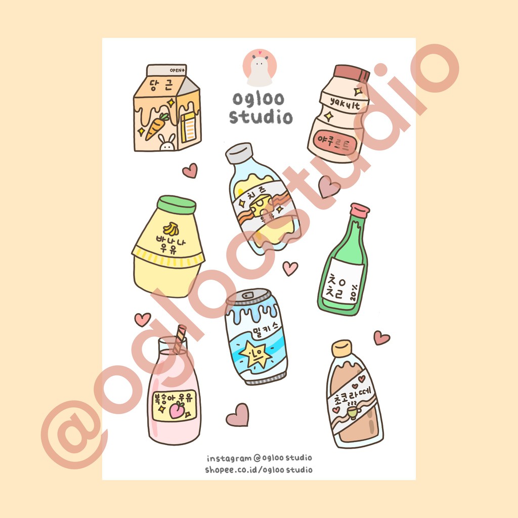 Jual STICKER AESTHETIC / STIKER ESTETIK / STICKER TUMBLR / STIKER LUCU