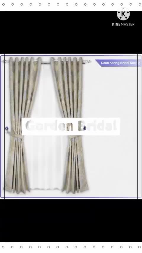 Jual Gorden Jendela Curtain Pintu Minimalis Hordeng Pendek Korden Jendela Bridal Motiv Balzer